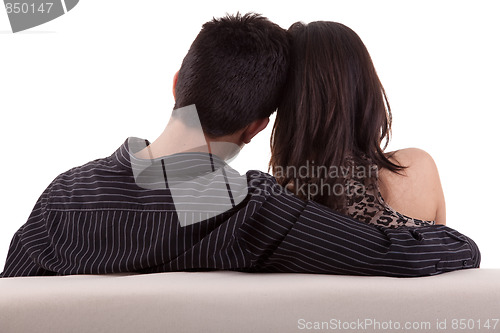 Image of Young Couple on the Couch