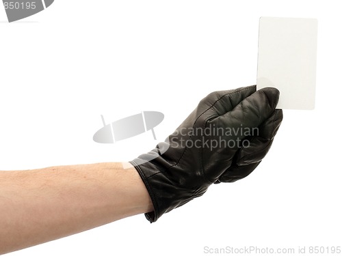 Image of Credit card in the hand