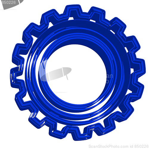 Image of Abstract gear icon