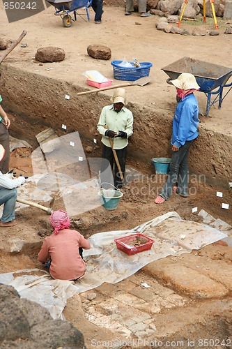 Image of Archaeological excavation