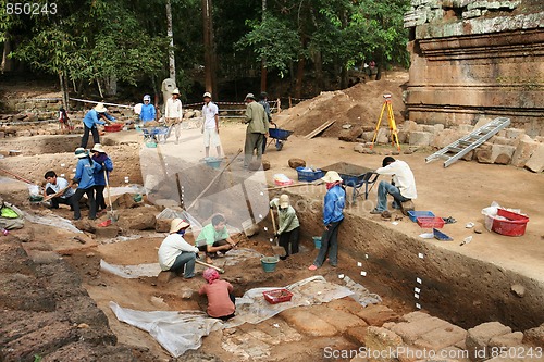 Image of Archeological excavation