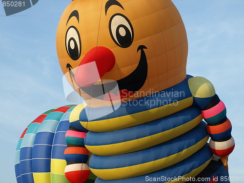 Image of Hot air balloons.