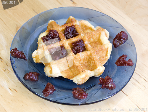 Image of homemade waffle