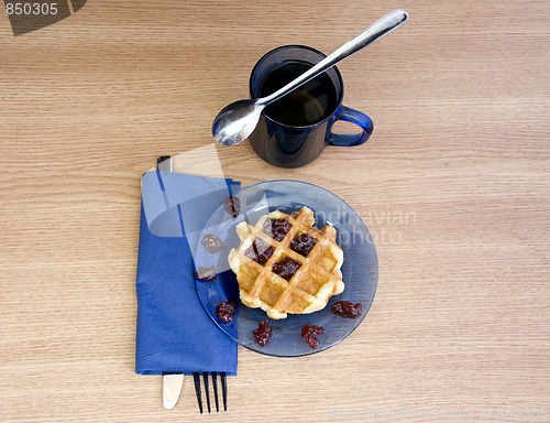 Image of blue breakfast