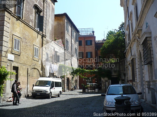 Image of Italy. Rome. Trastevere, on the west bank of the Tiber  