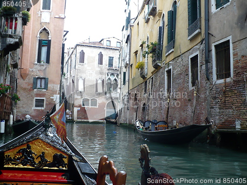 Image of Italy. Venice. Venetian roads  