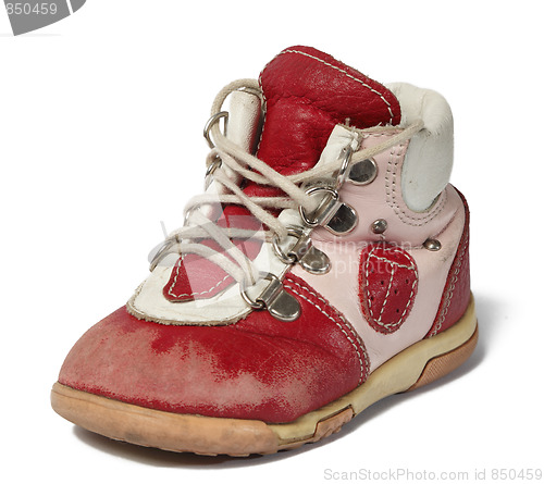 Image of Used baby shoe