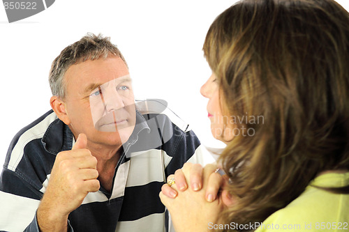 Image of Arguing Couple