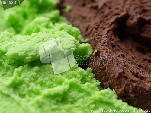 Image of Mint chocolate ice cream