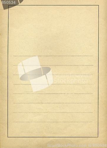 Image of Blank paper