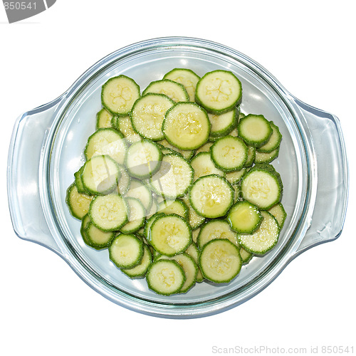 Image of Courgettes zucchini
