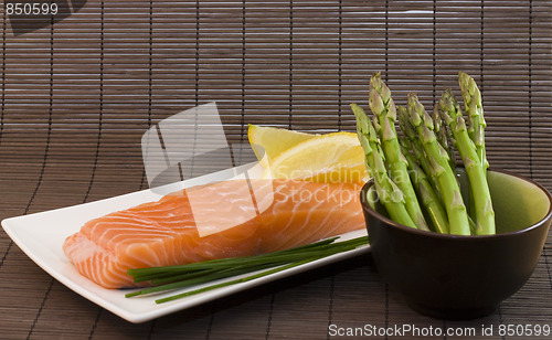 Image of fresh salmon