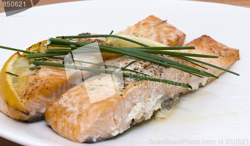 Image of baked salmon