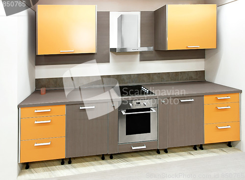 Image of Kitchen in line