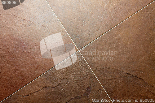 Image of Brown marble tiles