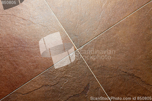 Image of Brown marble tiles