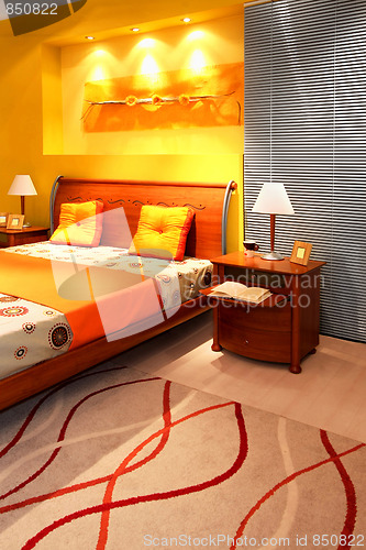 Image of Modern bedroom detail