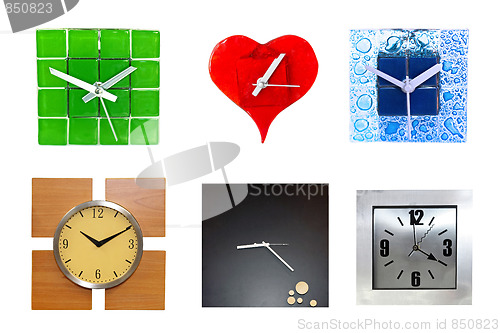 Image of Modern clocks