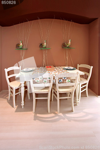 Image of Retro dining room