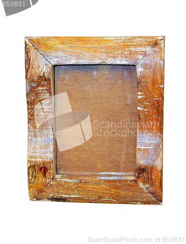 Image of Grunge wood frame