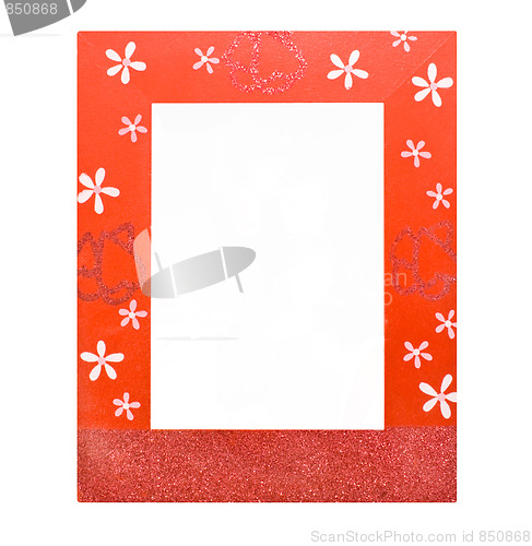 Image of Red photo frame