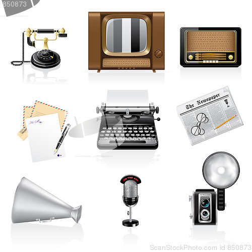 Image of Communication icons