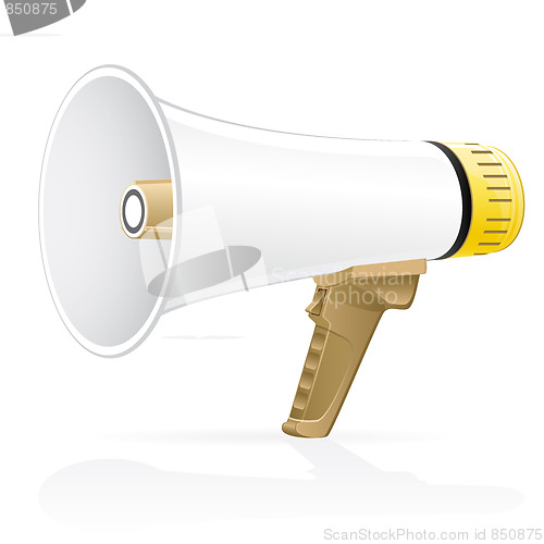 Image of Vector megaphone 