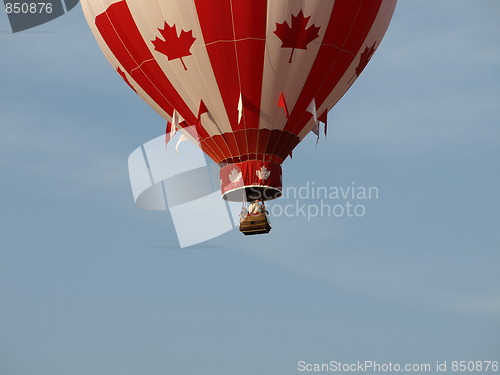 Image of Hot air balloons.