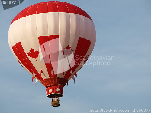 Image of Hot air balloons.