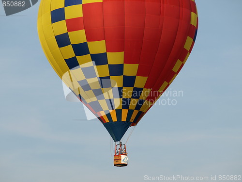 Image of Hot air balloons.