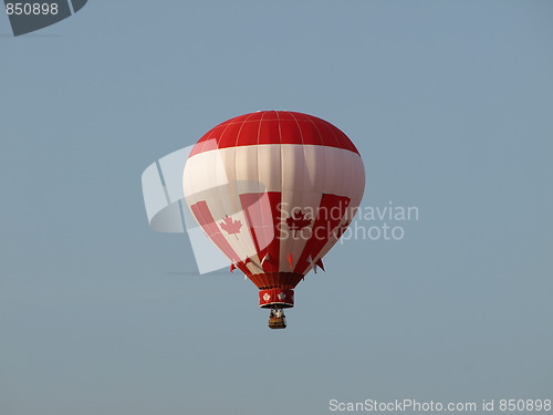 Image of Hot air balloons.