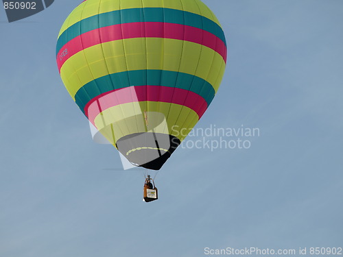 Image of Hot air balloons.