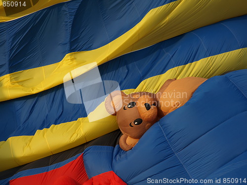 Image of Hot air balloons.