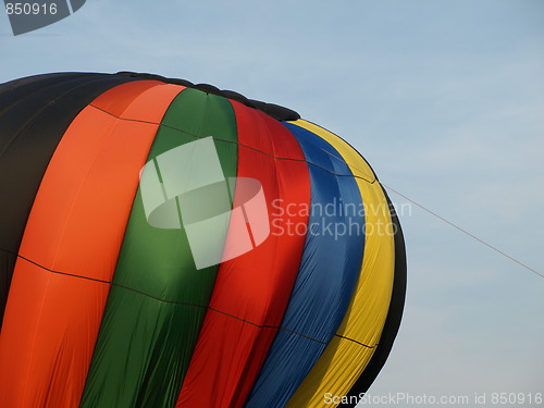 Image of Hot air balloons.