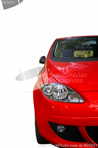 Image of Red  car