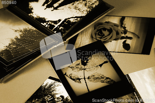 Image of Photo Album with copy space