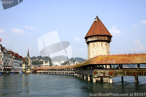 Image of Chapel-Bridge in Lucerne