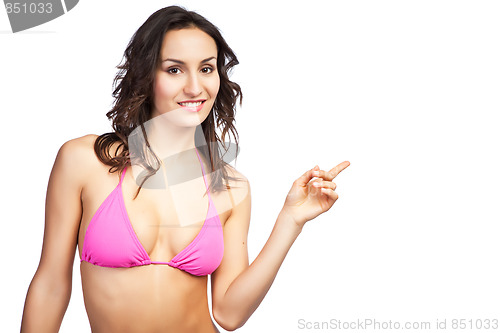 Image of Beautiful bikini woman