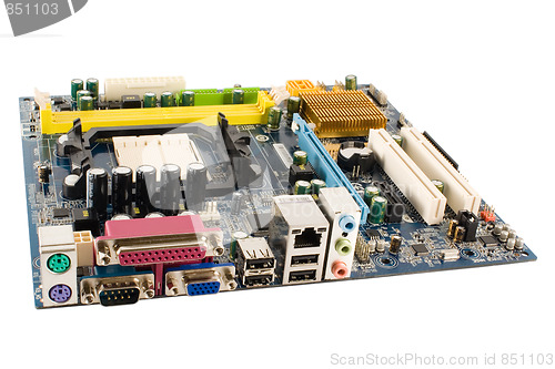 Image of Isolated Mainboard