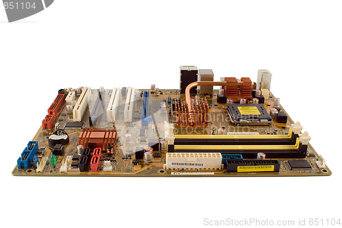 Image of Isolated Motherboard