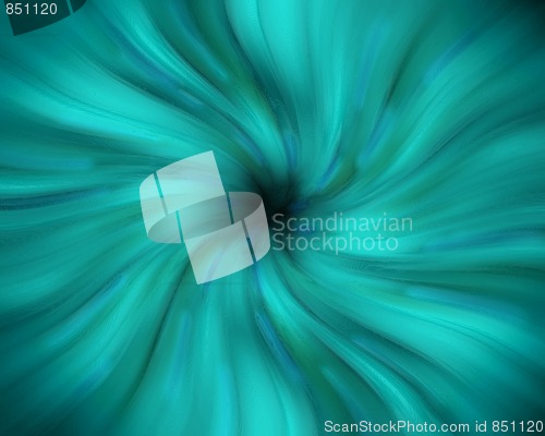 Image of Blue swirling vortex