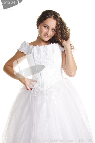 Image of Serene curly bride