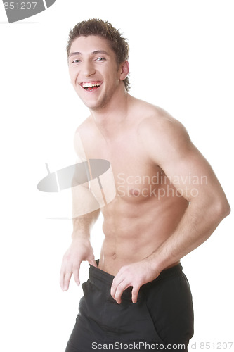 Image of Laughing guy