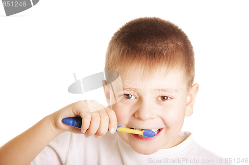 Image of Teeth brushing kid