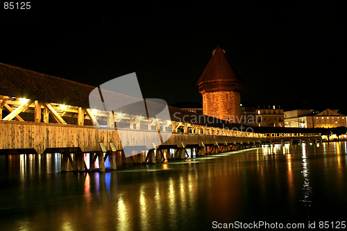 Image of Chapel-Bridge in Lucerne