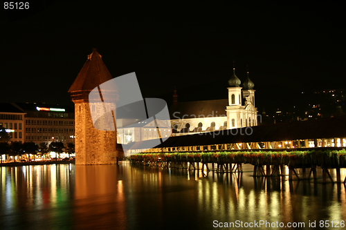 Image of Chapel-Bridge in Lucerne