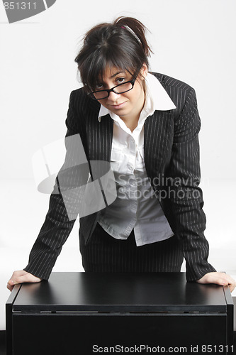 Image of Strict businesswoman