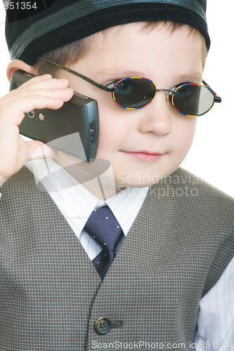 Image of Listening cellphone