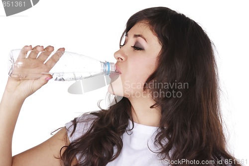 Image of Drinking from bottle