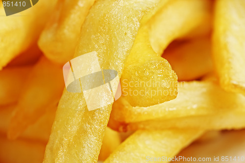 Image of French fries background
